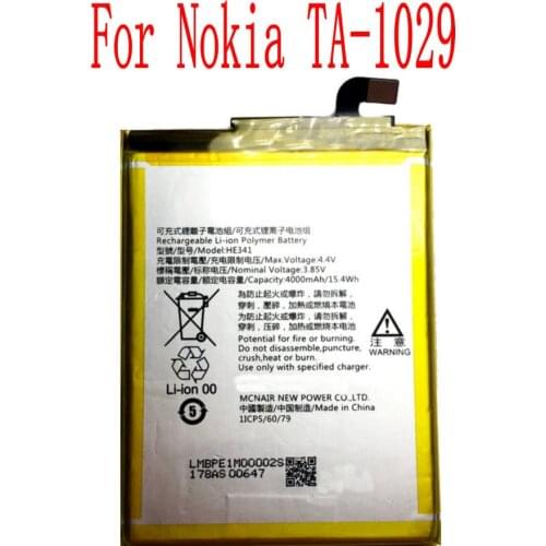 High Quality 4000mAh HE341 Battery For Nokia TA-1029 Cell Phone