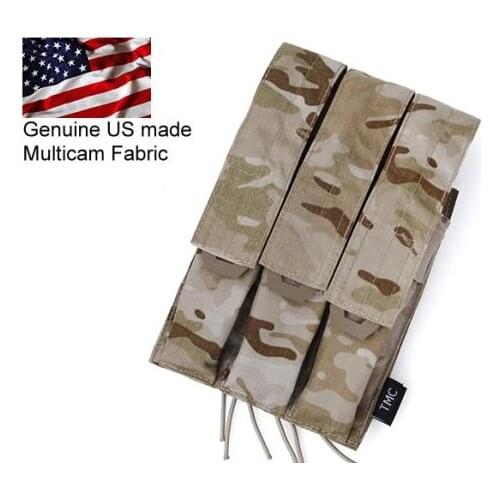 TMC Tactical Triple Magazine Pouch for MOLLE System Tactical Vest Appendage Package TMC2121-CB/OD/A2