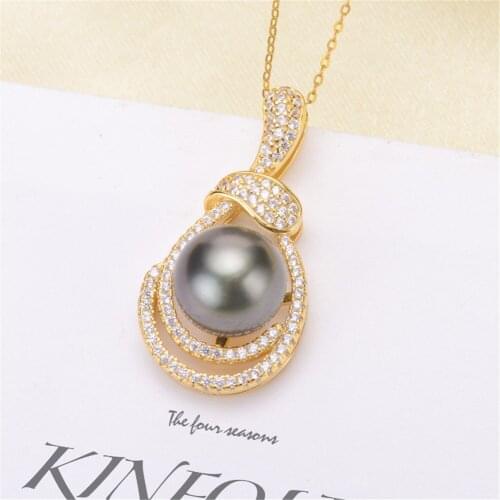 S925 Sterling Silver Screw Eye Pin Bail Top Drilled Beads End Cap For DIY Pearl Charm Pendant Connectors Jewelry Making