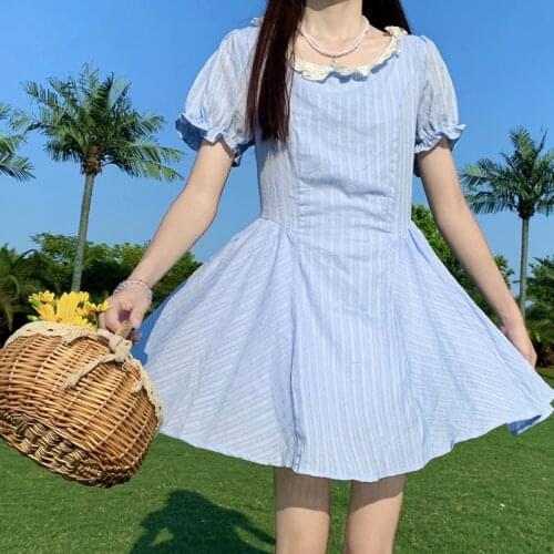 Летние платья в полоску WJGDDCMR China At AliExpress