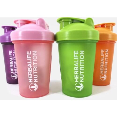 Sport Shaker Bottle 400Ml Whey Protein Powder Mixing Bottle Sport Fitness Gym Outdoor Portable Plastic Drink Tea My Bottle