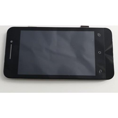 10pcs/lot 4 inch For Asus Zenfone 4 A400CG LCD Display Panel Screen Monitor Touch Screen Digitizer Glass Assembly with frame