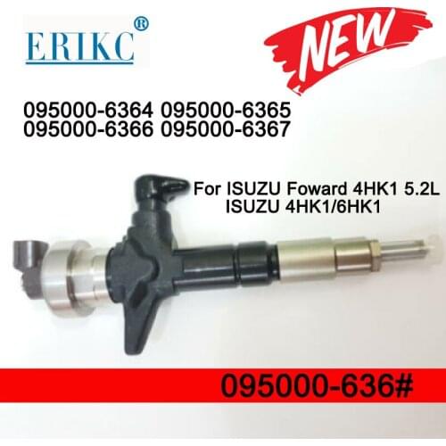 095000-6364 095000-6365 Diesel Common Rail Fuel Injector 095000-6366 095000-6367 for Isuzu 4HK 6HK 8-97609788-0 8-97609788-1