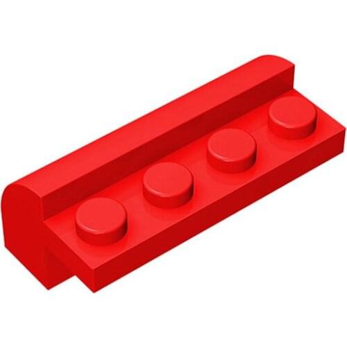 10PCS Replaceable 6081 4x2x11/3 Curved Parts Building Blocks High-Tech Assemble Replace Bricks Toys For Children Gifts