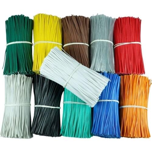 100pcs Gardening Cable Ties Power Wire Loop Tape Flower Plant Twist Line Climbing Vines Ligature Multifunction Fixed Accessories