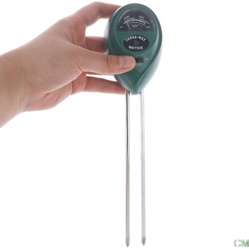 3 in 1 Soil Water Moisture Light PH Meter Tester Digital Analyzer Detector for Garden Plant Hydroponic Accessory