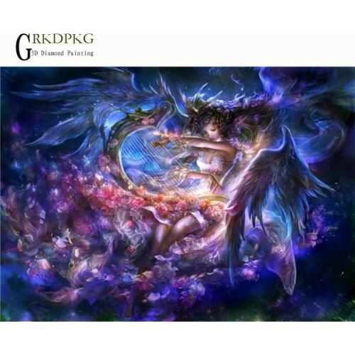 5d diy Diamond Painting Cross Stitch Cartoon woma Embroidery Diamond Mosaic Picture Rhinestones Craft Needlework home decoration