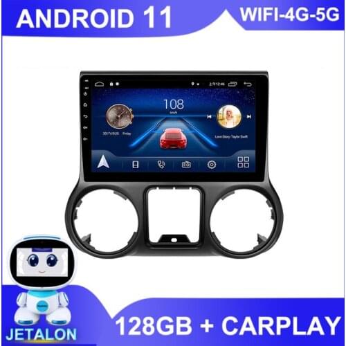 For Jeep Wrangler 3 JK WK2 Car Radio Stereo GPS Navigator Autoradio 2Din Android 10 Multimedia Player Stereo Head Unit WIFI