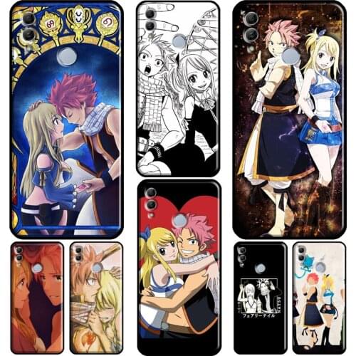Fairy Tail Natsu and Lucy For Huawei Honor 10i 7C 7A 6C 4C Pro 8A 9A 6X 7X 8X 9X 7S 8S 9S 8 9 20 10X 10 Lite Case
