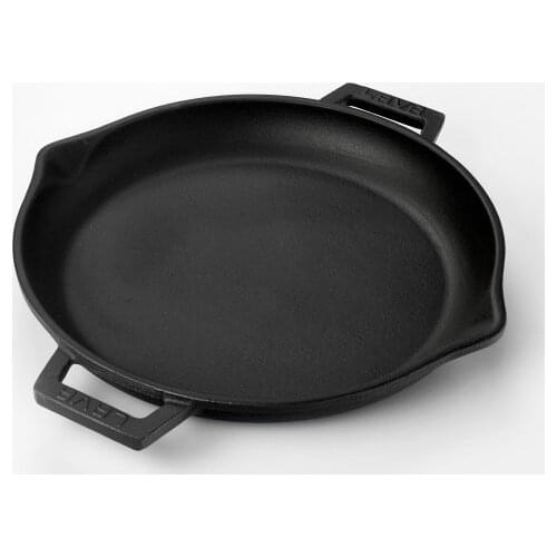 Iron Casting-Frying Pan-30 Cm-Round-Gas Cooktop-January and Induction-Lava