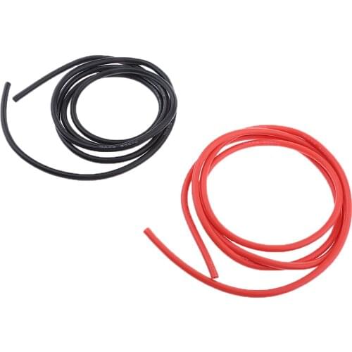3 Meter 10AWG Flexible Silicone Wire Electronic Cable Resistant High Temp