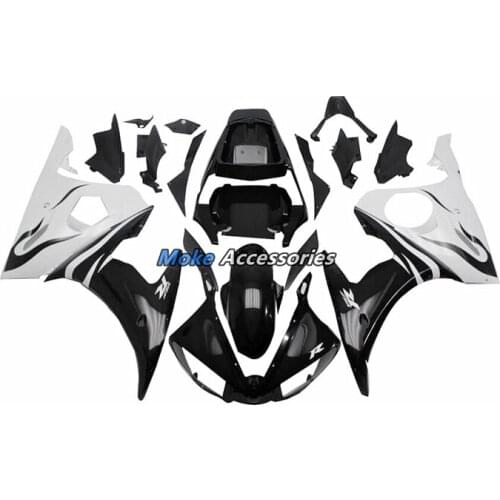 Motorcycle Fairings Kit Fit For Yzf R6 2003 2004 2005 Bodywork Set High Quality Abs Injection Black White