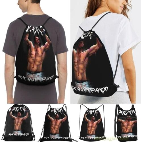 Nate Diaz Is Not Surprised 2 Men Outdoor Travel Gym Bag Waterproof Drawstring Backpack Women Fitness Swimming Bag