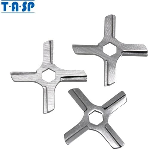 3pcs Meat Grinder Knife Stainless Steel Mincer Blade Spare Parts For Moulinex HV3/KRUPS F402 Daewoo Kitchen Appliance