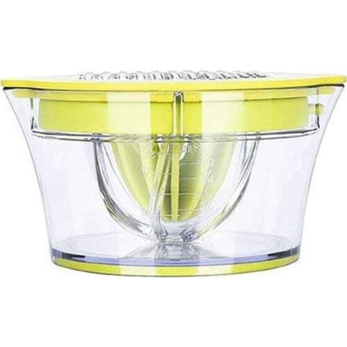 Citrus Juicer Lemon Orange Juicer Manual Hand Squeezer With Built-In Measuring Cup And Grater