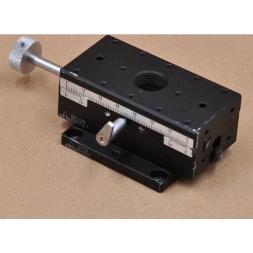 Suruga B05-21KM manual dovetail groove fine-tuning displacement platform high-precision screw-type sliding table aluminum 40x80