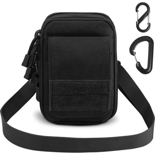 1000D Tactical Molle Pouch Waist Belt Bag Pocket Organizer CellPhone Holster Waterproof Shoulder Pouch EDC Gear Tool Gadget Belt