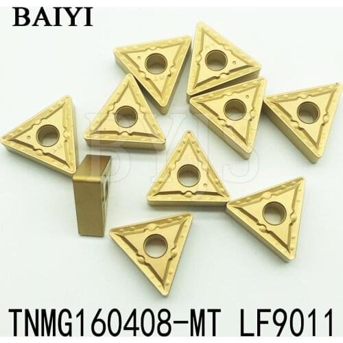 10pcs TNMG160408 MT LF9011 deskar carbide inserts blades for MTJNR / MTEEN tool holder Steel