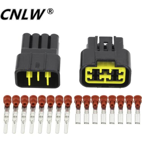 8 Pin Waterproof Electrical Wire Connectors DJ7081Y-2.3-11/21 Male and Female Automobile Connector