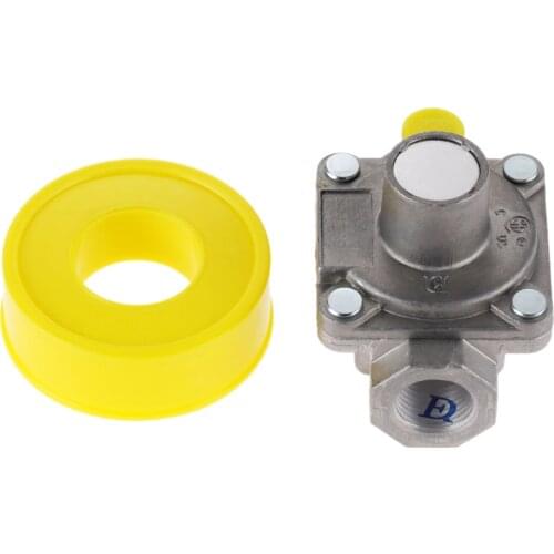 1X 3/8 NPT Regulator With Gas Line Pipe Thread Tape For NG Gas NPT Natural Gas Low Pressure Regulator 5 Water Column Range