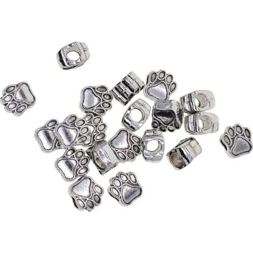 20x Animals Claw Shapes Jewelry Making Spacer Beads Bracelets Beads Key Rings Phone Case Decors