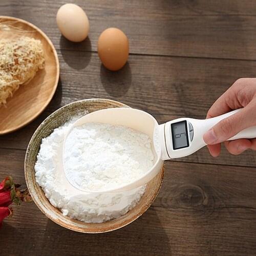 800g/1g Big Electronic Digital Kitchen Measuring Spoon Scale with LCD Display Kitchen Baking Spullies Pet Feeding Milk Water