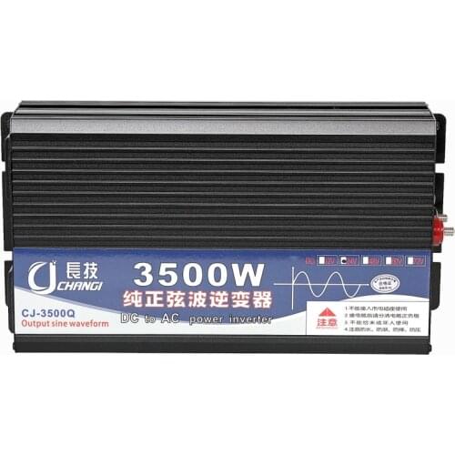 High power pure sine wave inverter 12v24v48v60v72v to 220V vehicle solar energy SUSWE/50hz