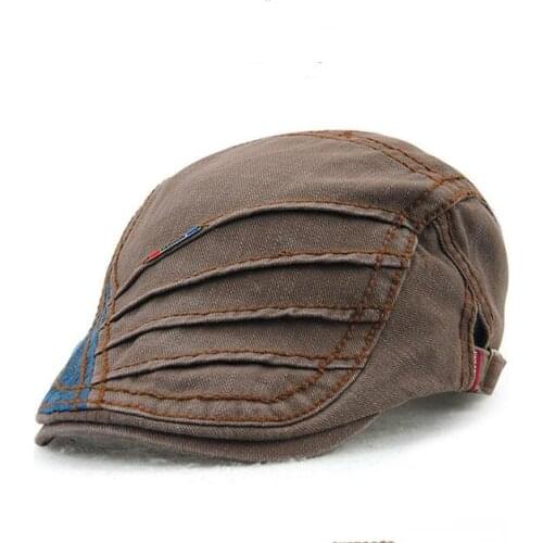 Men and women Peaked hat retro fashion beret hat outdoor sunhat