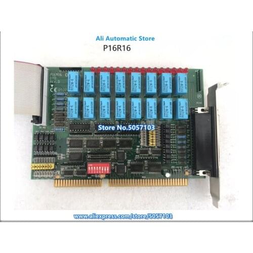 P16R16DIO Rev. D 16 Channel Isolated Digital Input 16 Channel Relay Output Card