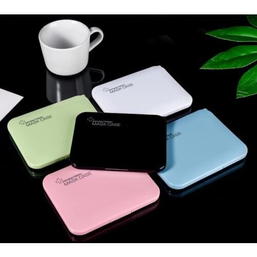 Portable Mask Box Disposable Mase Case Mask Storage Case mask holder Save mask box Face Mask Container Mask Organizer Box