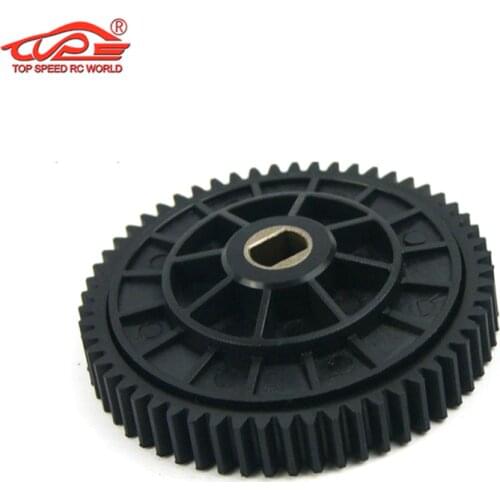 Plastic Spur Gear 57 Tooth and Damper Bush Kit for 1/5 Hpi Rofun Rovan Km Mcd Redcat Rcmk Baja 5b 5t 5sc Truck Parts