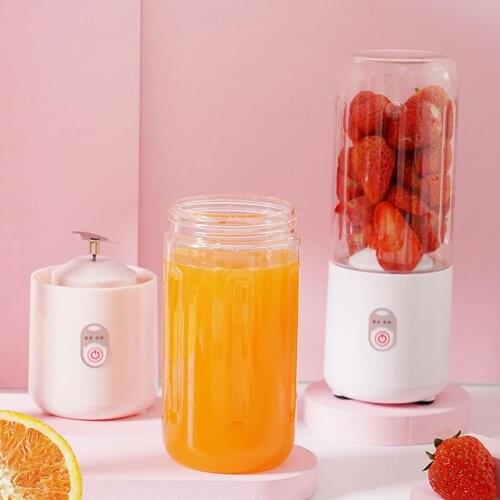 Kitchen Manual juicer Portable blender Accessories Electric Juicer Mini USB Charge 300ML Fruits Juicer for Kitchen