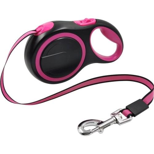 Durable Nylon Retractable Big Dog Walking Leash Long Strong Pet Leash For Large Dogs Leads Automatic Extending Dog Leash Rope