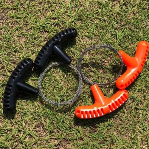 Manual Hand Steel Rope Chain Saw Practical Portable Emergency Survival Gear