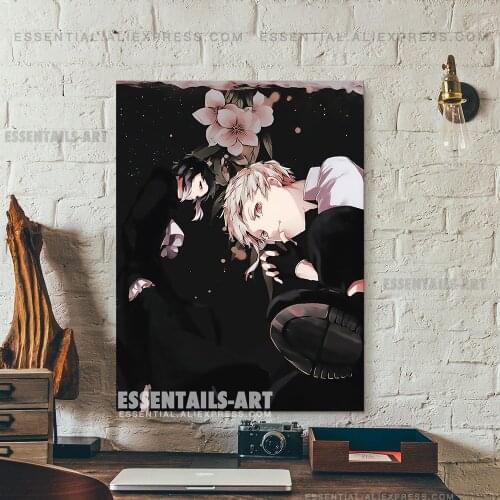 Shin Soukoku Bungou Stray Dogs Canvas Wall Art Painting Poster Home Decor Bedroom Study Living Room Pictures Decoration Prints