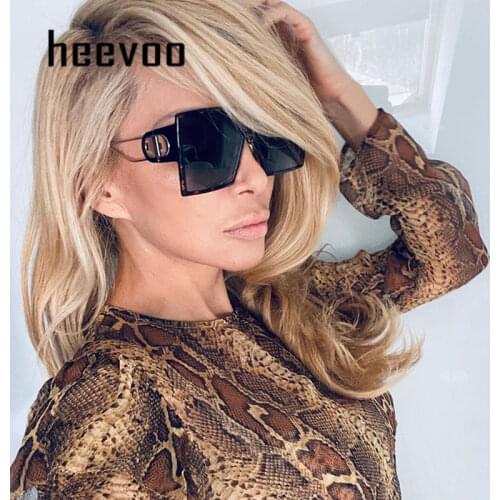Square Oversized Sunglasses New European And American Big-name Metal D Luxury Brand Family Same Men Women Eyeglasses Unisex