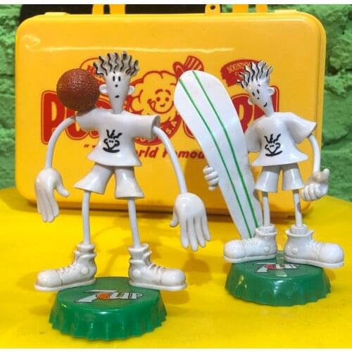 American Style Out-of-print Antique Old Toy Seven-up Boy Fidoo Hand-made Ornaments