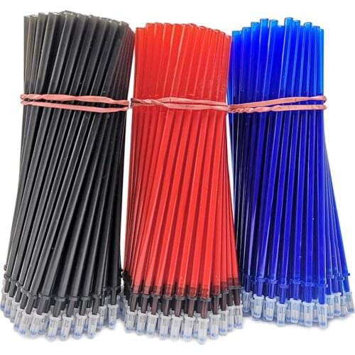 20PCS/Set 0.5mm Replaceable Erasable Gel Ink Pen Refills for Kids Students Classmates Gift School Office Stationery Supplies