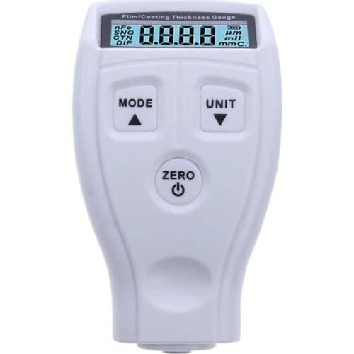 GTBL GM200 Ultrasonic Galvanize Painting Coat Film Measure Tester Thickness Gauge for Car Coating Thickness Measure Paint White