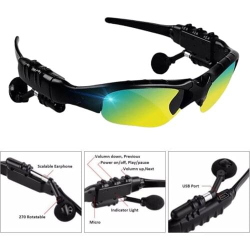 Cycling Glasses Sports Bluetooth Wireless Music Sunglasses Men Mountain Bike Bicycle Sport Cycling Sunglasses Mtb Eyewear Women
