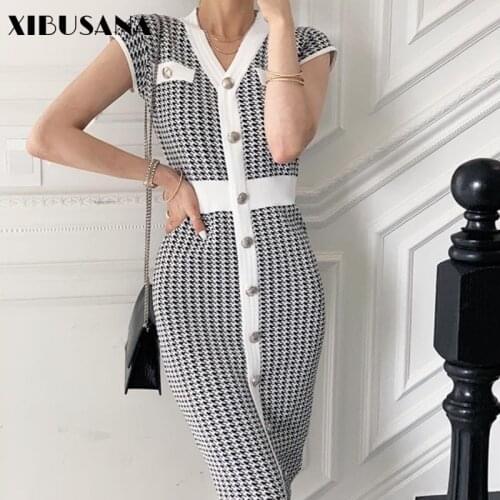 Модные платья-футляры XIBUSANA China At AliExpress