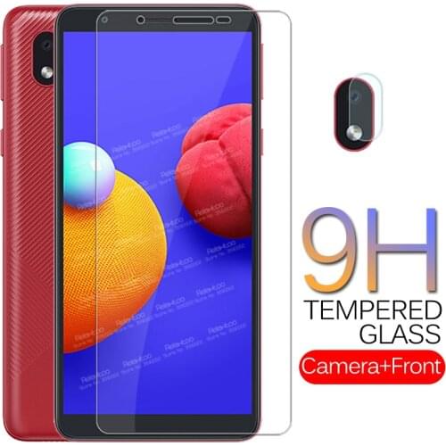 2in1 camera lens tempered Glass For samsung A01 Core Glass screen protector For galaxy A01 Core 2020 5.3" SM-A013F/DS A013F Film