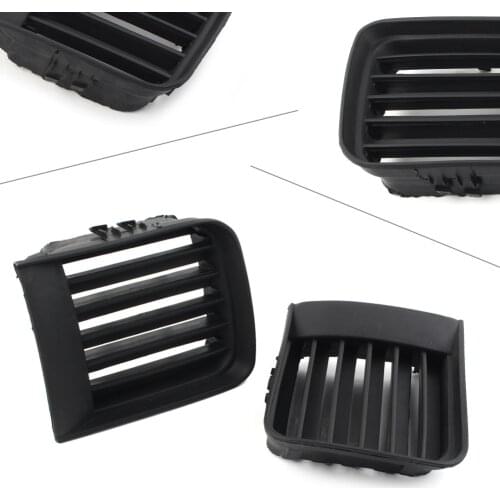 1 Pair Car Front Bumper Fog Light Lamp Grille Cover Trim LH+RH For Nissan Pathfinder 1999 2000 2001 2002 2003 2004 ABS Plastic
