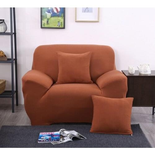 1pc Elastic Sofa Cover Sectional Stretch Slipcovers for Living Room Couch Cover L Shape Armchair Cover 1/2/3/4 seater
