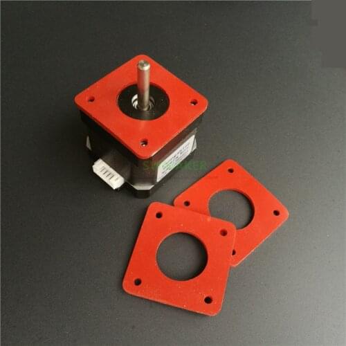 5pcs NEMA 17/23 orange Stepper Motor silicone rubber Vibration Damper Shock Absorber for CNC Creatity TEVO Prusa I3 3D printer