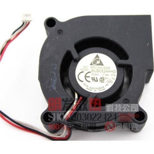 5cm 5020 BUB0524HHD 24V 0.18A Projector Printer Variable Frequency Turbo Fan