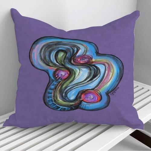 Amoeba No 23 Throw Pillows Cushion Cover On Sofa Home Decor 45*45cm 40*40cm Gift Pillowcase Cojines Dropshipping