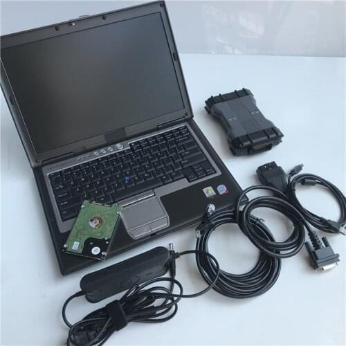 MB Star C6 Auto diagnosis tool interface cables latest software HDD DoIP Used laptop D630 SD Star C6 ready to work