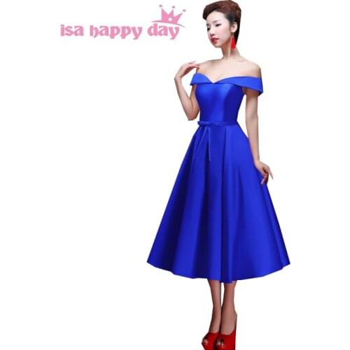 High fashion woman ladies elegant royal blue dress black evening dresses 2020 formal gowns for girls dress from china W2648
