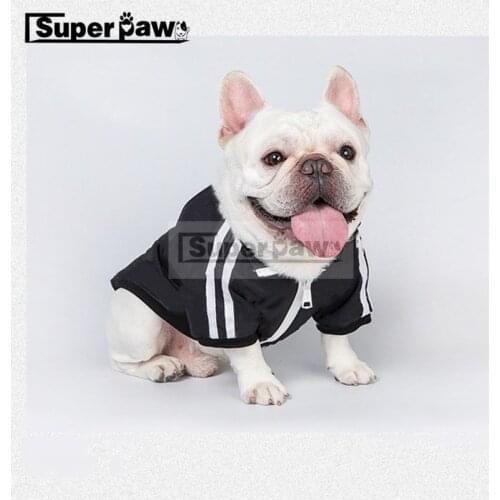 New Dog Jacket Coat Clothes Pet Hoodie Coat For Small Medium Dogs French Bulldog Pug Chihuahua MPC10
